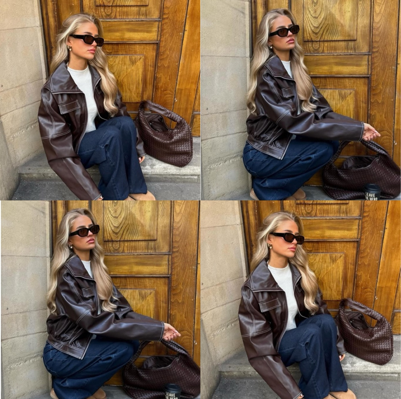 Brown leather jacket linked 🍂

#LTKuk #LTKautumn #LTKxAFSale