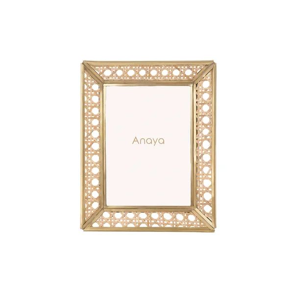 Cane Beveled Wicker Picture Frame | Wayfair North America