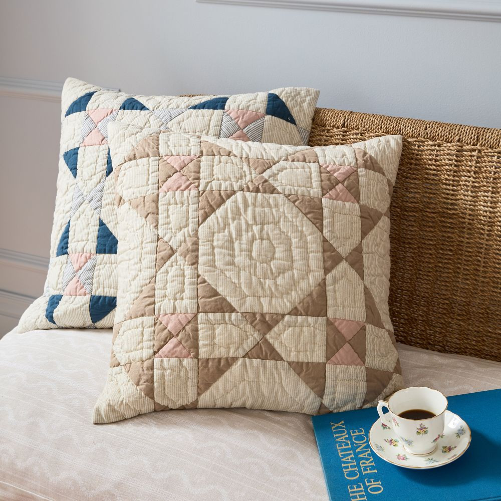 Marina Patchwork Pillow Cover | GreenRow