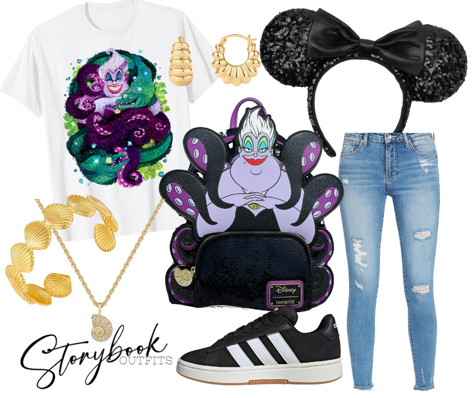 This Ursula-inspired fit is giving sea-witch-glam and villain-queen-energy and I am living for it 😈✨

From the tentacle-perfect Loungefly to the bold gold shell jewelry—this one’s for my fellow Disney adults who know that villains ALWAYS have the best style 

 

#LTKTravel