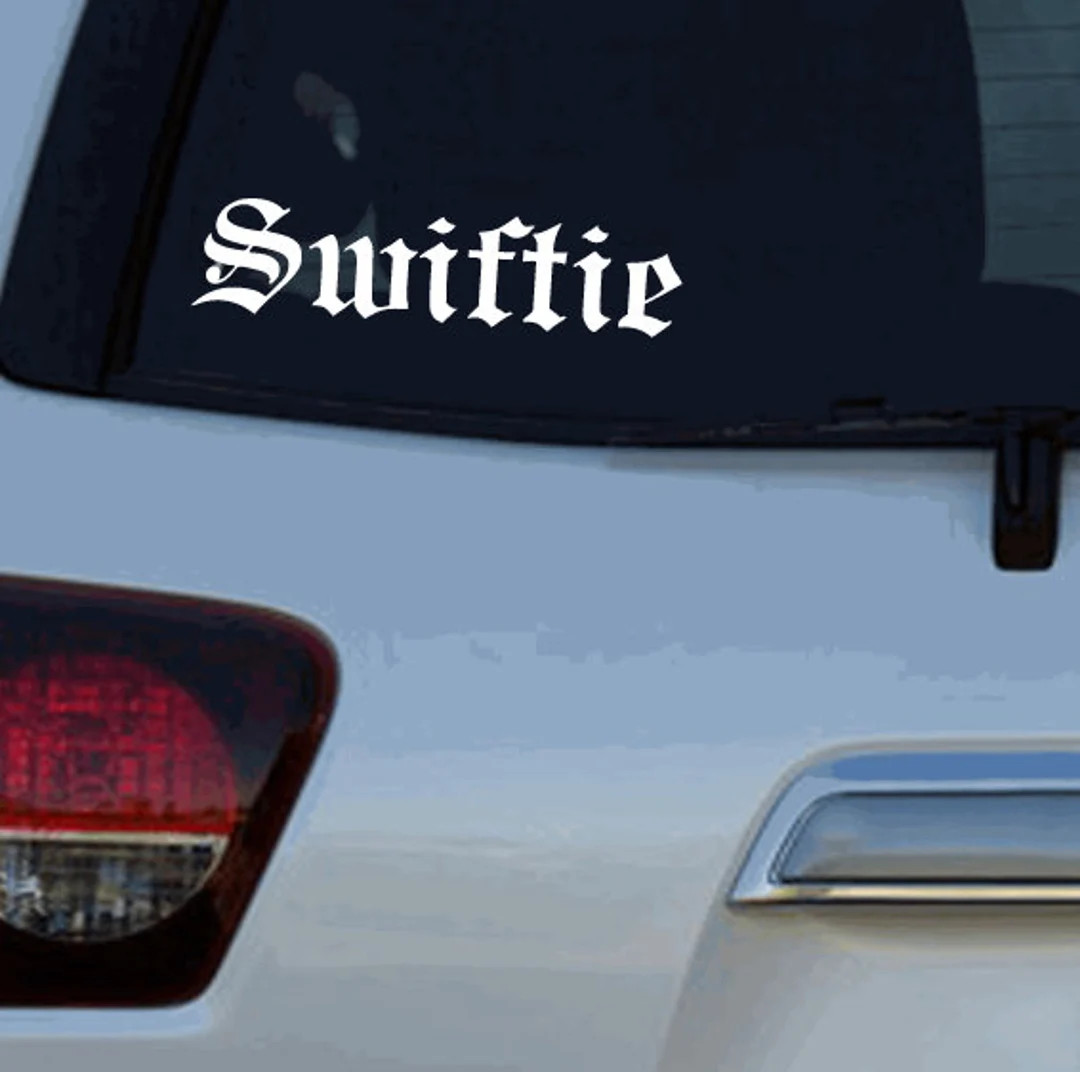 Taylor Swift car decal | Taylor Swift Sticker | Taylor Swift Merch | Taylor Swift fan gift | Etsy (US)