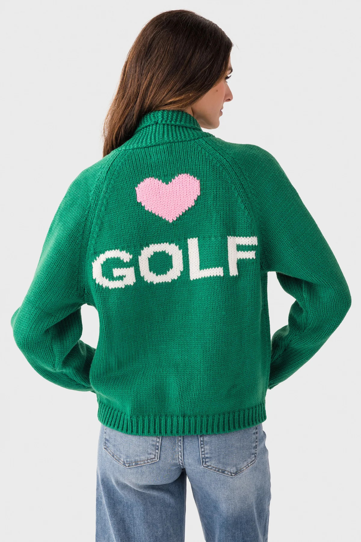Pink Pineapple Love Golf Cardigan | Social Threads