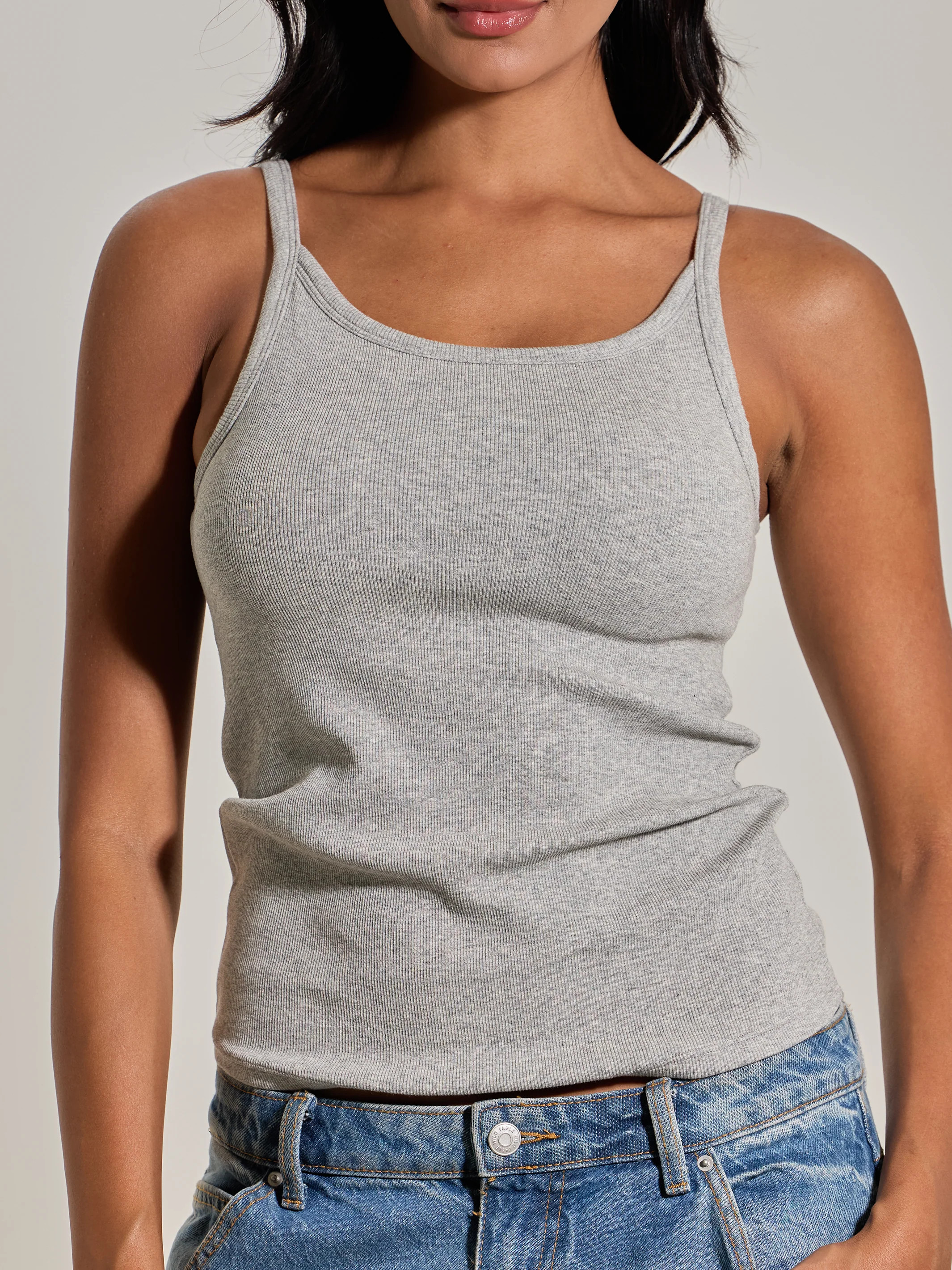 Ribbed Cotton Brami Full Length | Klassy