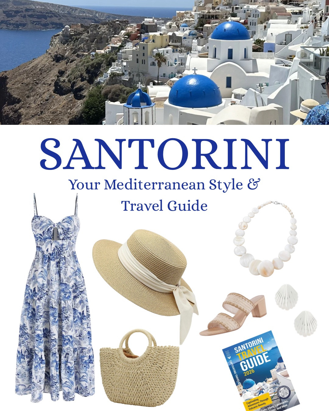 Santorini has officially moved to the top of my dream destination list 🤍🇬🇷 Putting together the ultimate Santorini edit with chic vacation looks, dreamy hotels, beautiful restaurants, photo spots, and little travel details that make the island feel straight out of a movie. From what to wear wandering through Oia to sunset dinner inspiration overlooking the caldera… everything is linked for your next Greek island escape ✨ Shop the fashion, accessories, shoes, and travel favorites now.”

#SantoriniStyle #santorini #summertravel #VacationOutfitIdeas #santorinitravel

#LTKTravel #LTKSeasonal #LTKMidsize