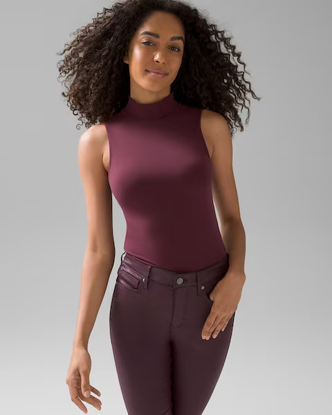 WHBM® FORME Mock Neck Tank | White House Black Market