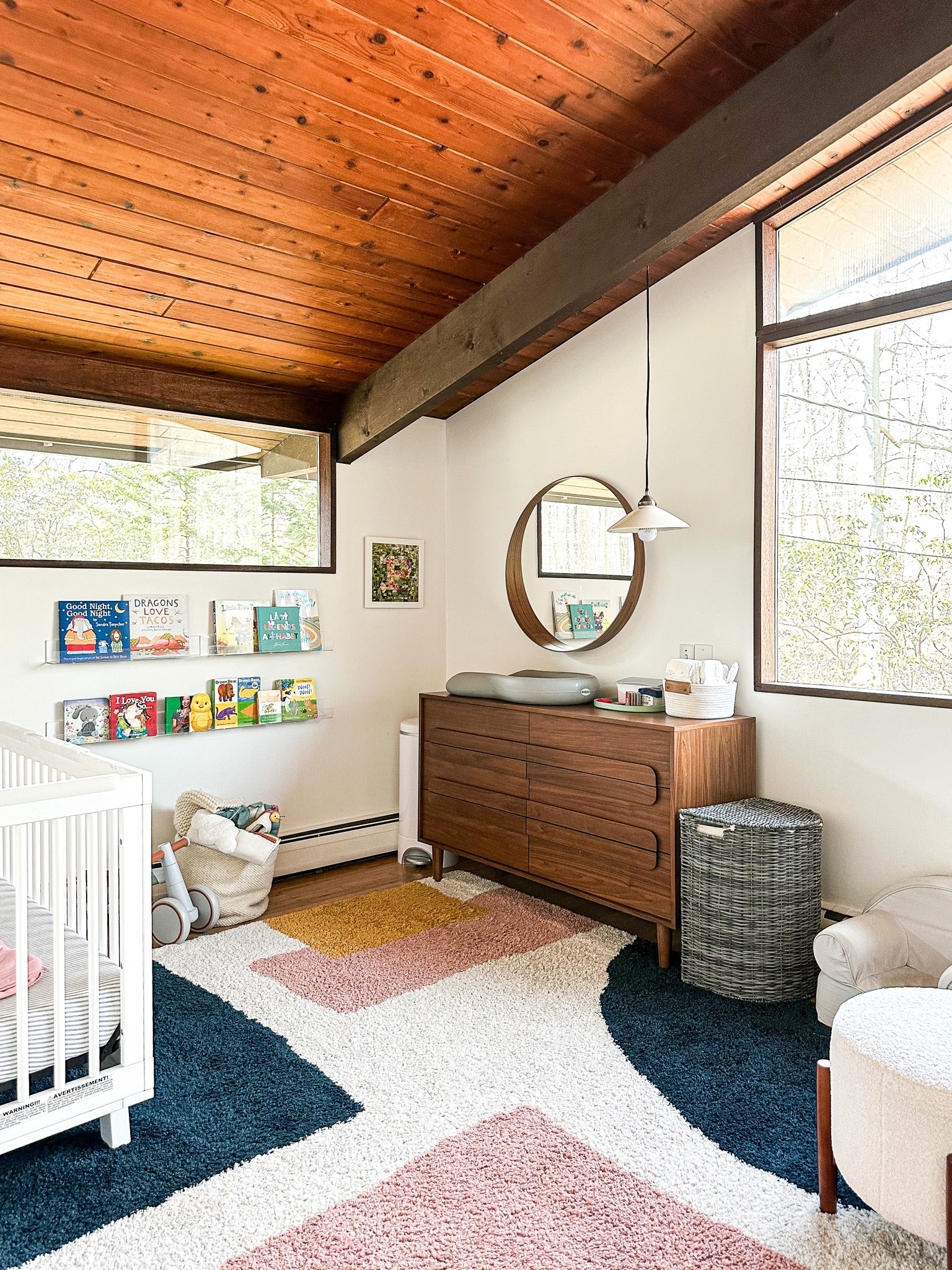 Mid-century baby room that can grow up with her!

#LTKhome #LTKFind #LTKbaby