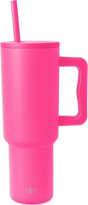 Simple Modern 40 oz Trek Tumbler with Handle and Straw Lid | Cup Holder Friendly Insulated Stainl... | Amazon (US)