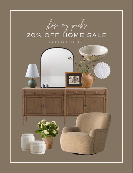 Save 20% off on these beautiful home furniture and decor pieces sitewide right now! 

#LTKhome #LTKstyletip #LTKsalealert