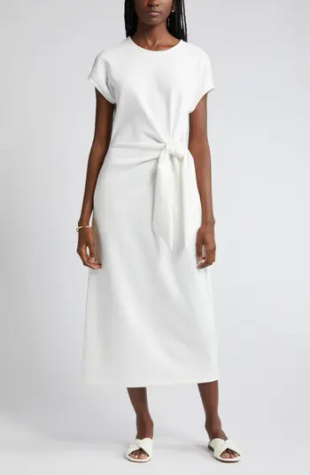 Tie Waist Midi Dress | Nordstrom