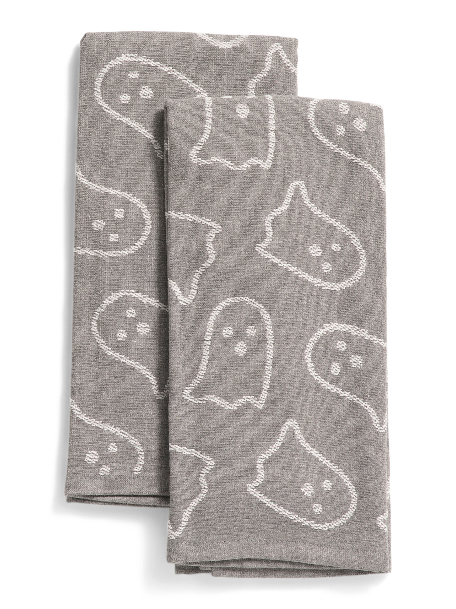 Set Of 2 Charcoal Infused Ghosts Kitchen Towels | Halloween Shop | Marshalls | Marshalls