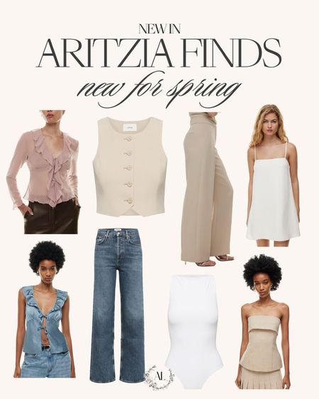 Aritzia finds new for spring 🙌🏻🙌🏻

Spring fashion, mini dress, jeans, spring style, spring tops, vests 

#LTKstyletip #LTKworkwear #LTKSeasonal