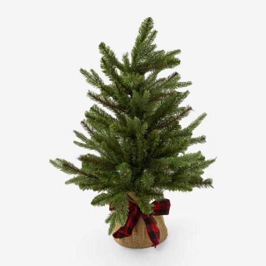 Green Artificial Tree 63x20cm | TK Maxx
