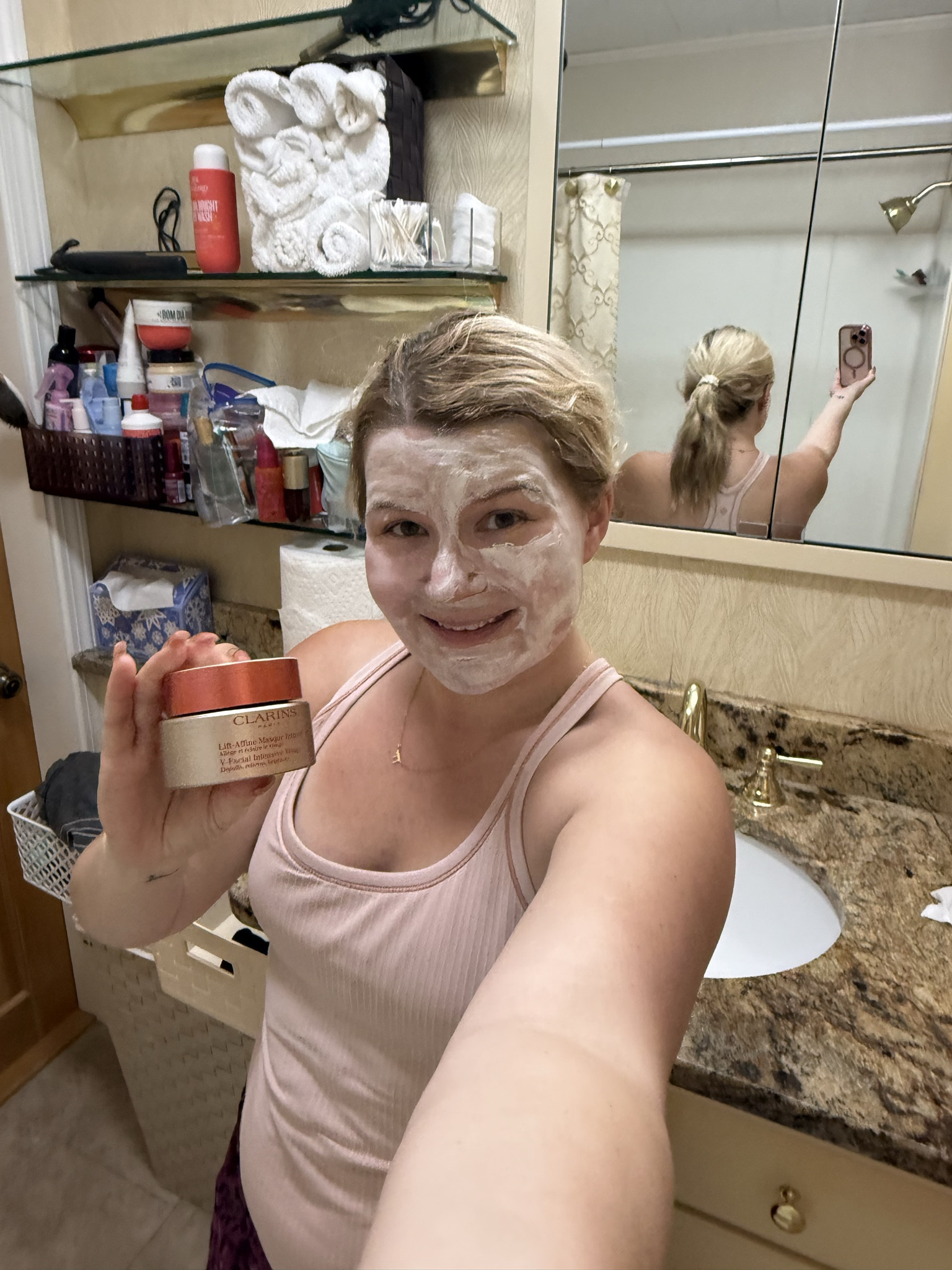 Finishing out May with a tried and true sunday Face Masque from Clarins. 

#LTKBeauty #LTKPetite #LTKselfcare