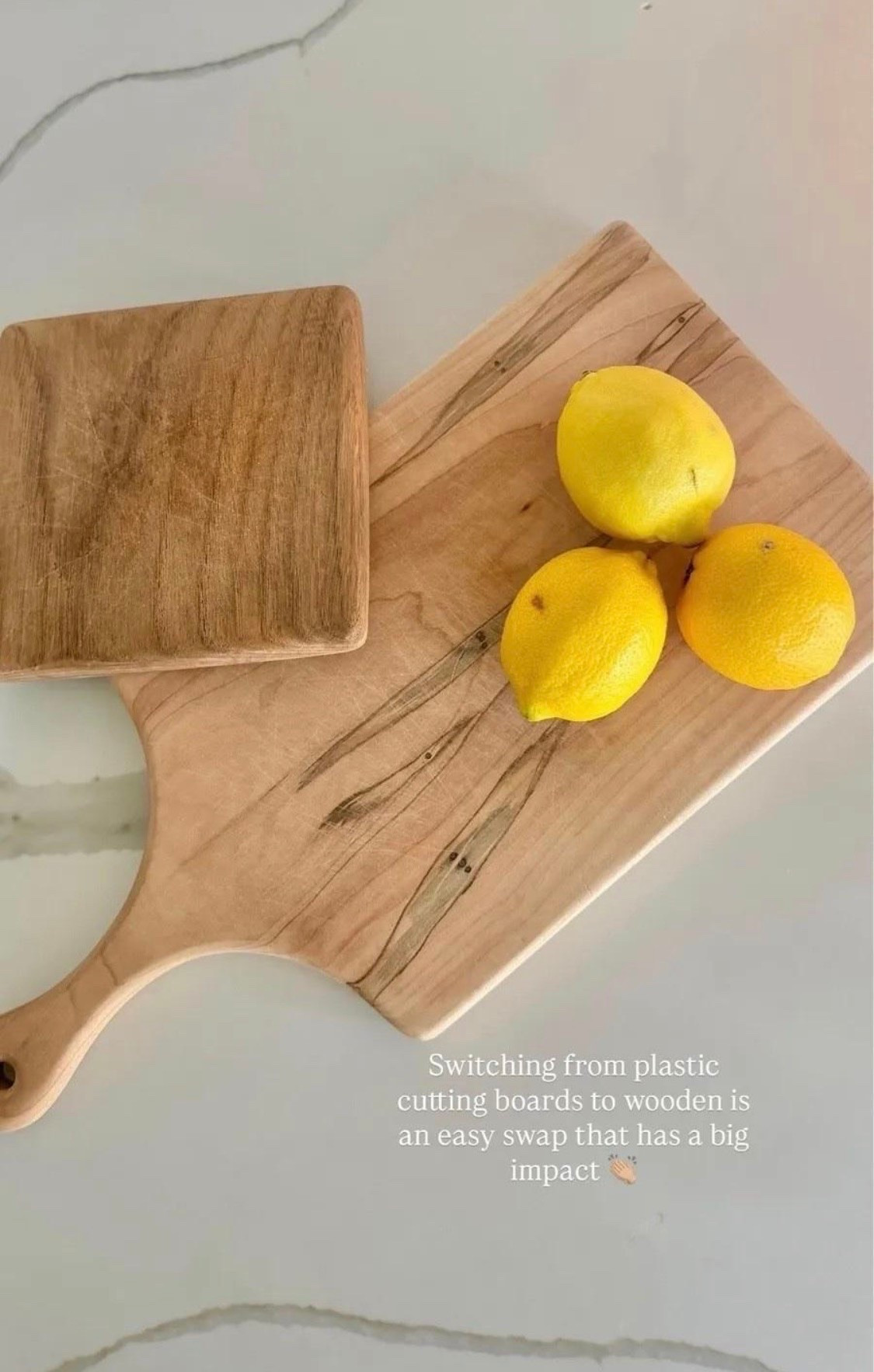 Switching from plastic to wooden cutting boards is such an easy way reduce plastic in your home.

#LTKfoodie #LTKHome