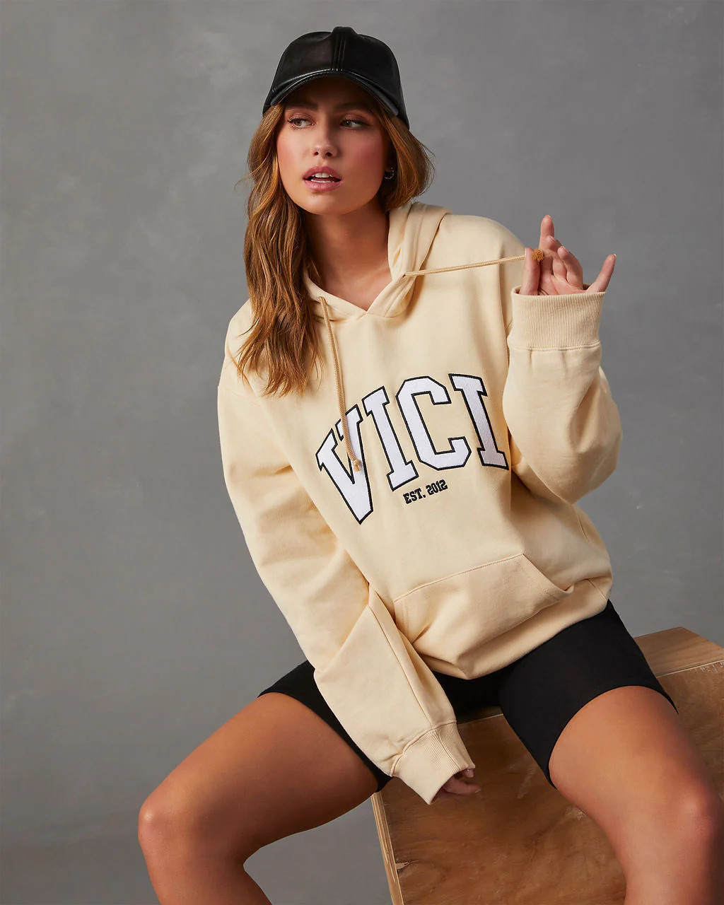 Vici Logo Oversized Hoodie | VICI