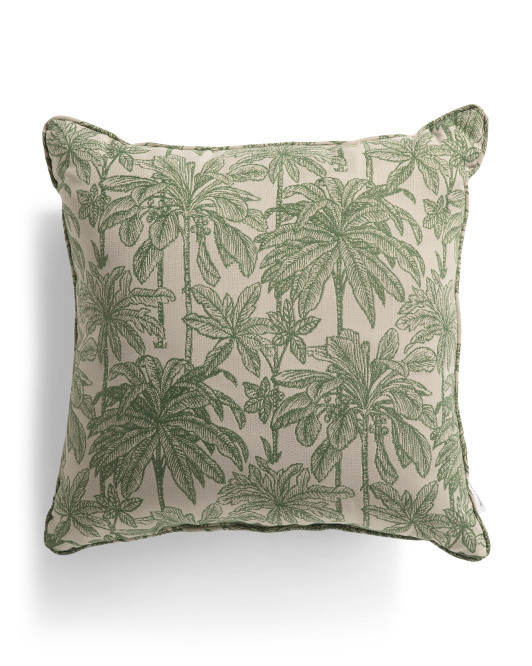 20x20 Macarena Palms Pillow | TJ Maxx