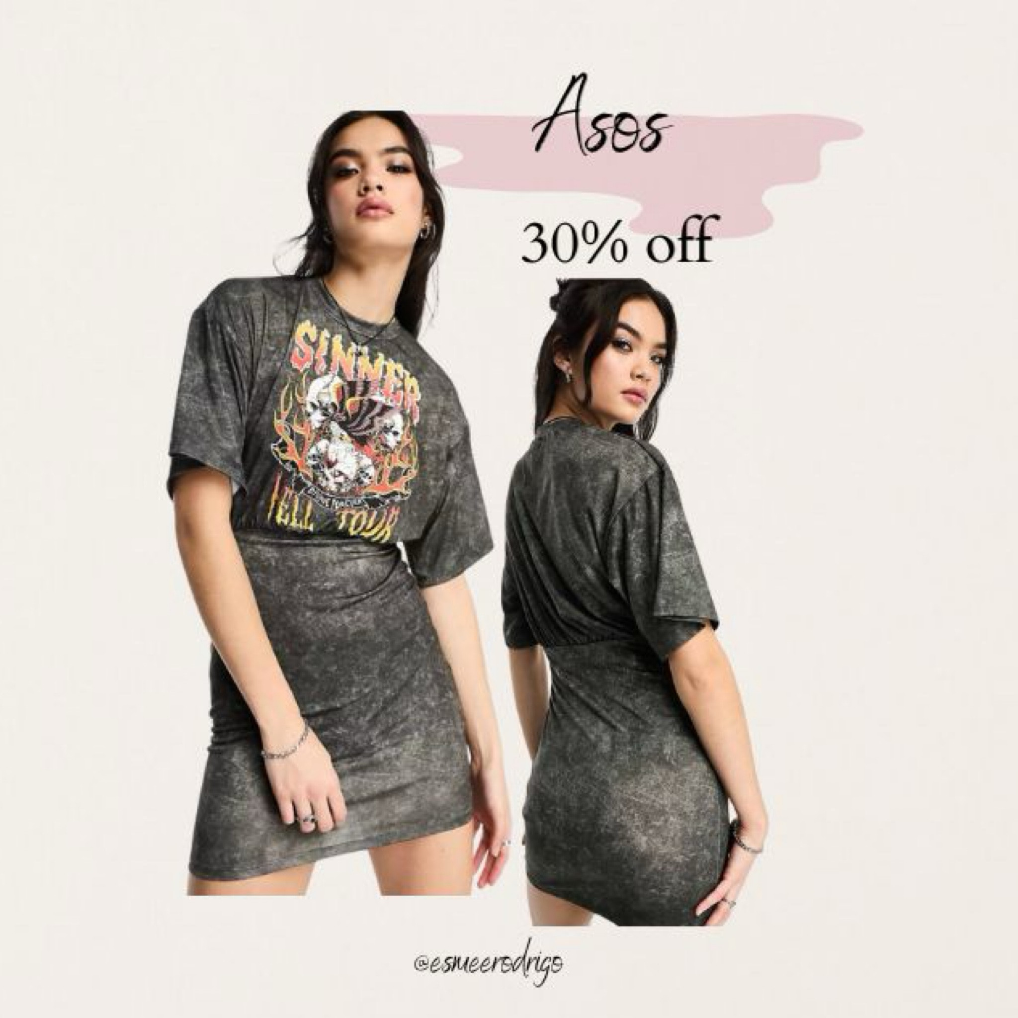 Just bought this cute dress it is on sale now 🖤 #dress #alternative #dressup #asos #sale #bodycon 

#LTKsalealert #LTKeurope #LTKfindsunder50