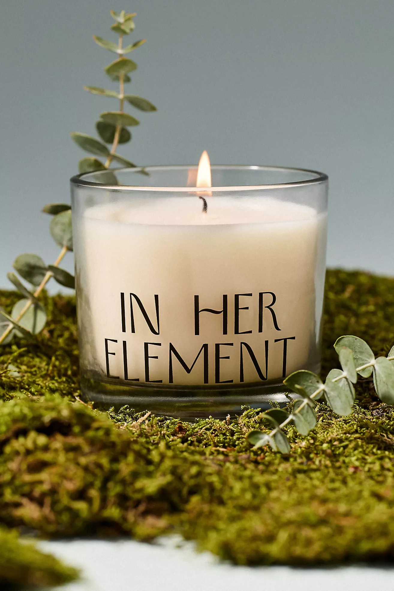 Maeve Fresh In Her Element Glass Candle | Anthropologie (US)