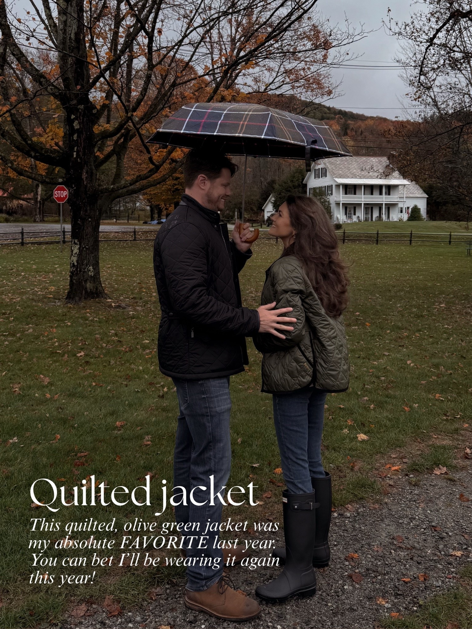 This quilted jacket was my MOST-WORN last year - always a classic!

#LTKgrwm #LTKootd #LTKmomlife