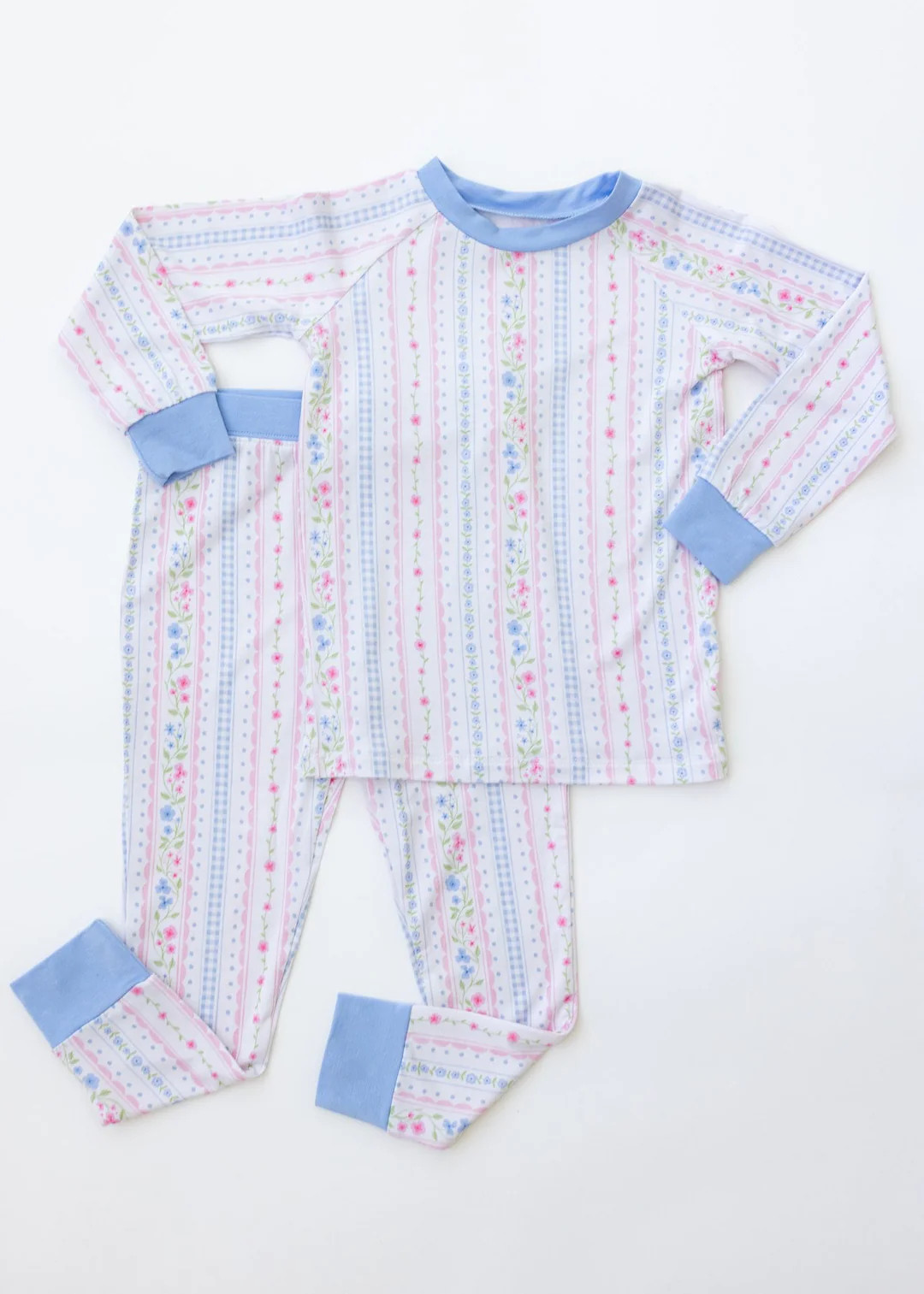 Garden Floral Two-Piece Pajamas | Tiny Jams