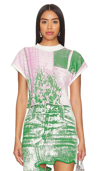 Rabenda Tee in Rosy Glow | Revolve Clothing (Global)