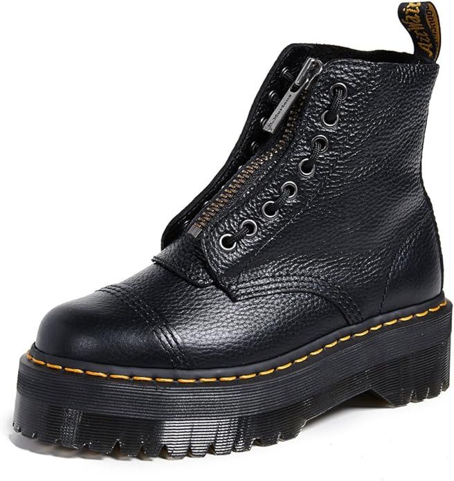 Dr. Martens Women's Sinclair 8 Eye Leather Platform Boots | Amazon (US)