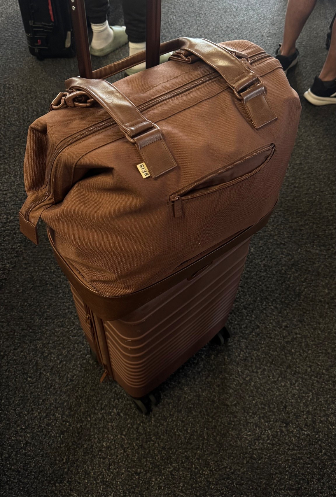 My favorite luggage on the planet. Worth the splurge! I’ve had these for almost a year and they’ve been great! The weekender bag is amazing and I carry it often travel and non travel related. 

#LTKStyleTip #LTKTravel #LTKItBag
