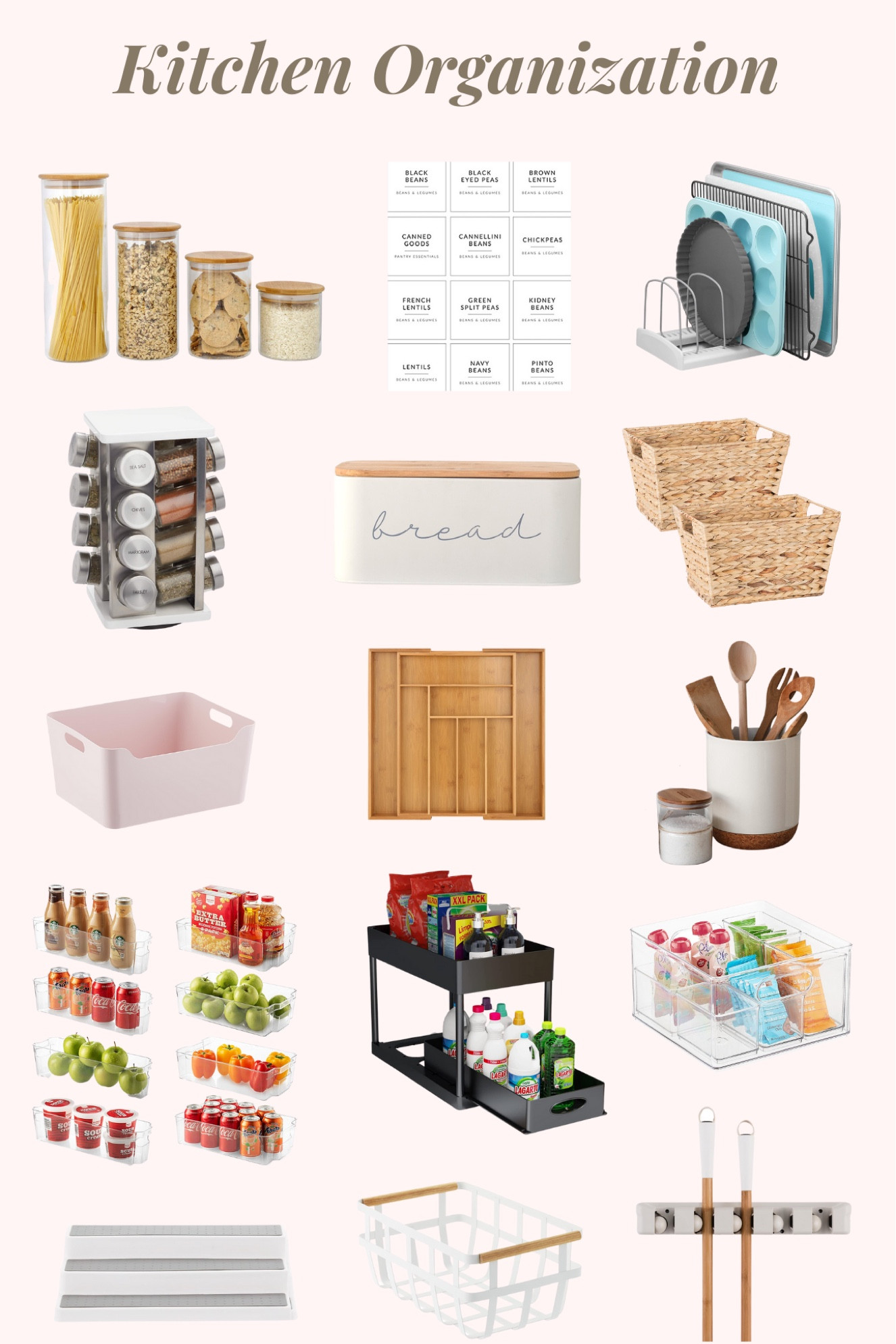 Everything you need to organize your kitchen! 

#LTKunder50 #LTKhome