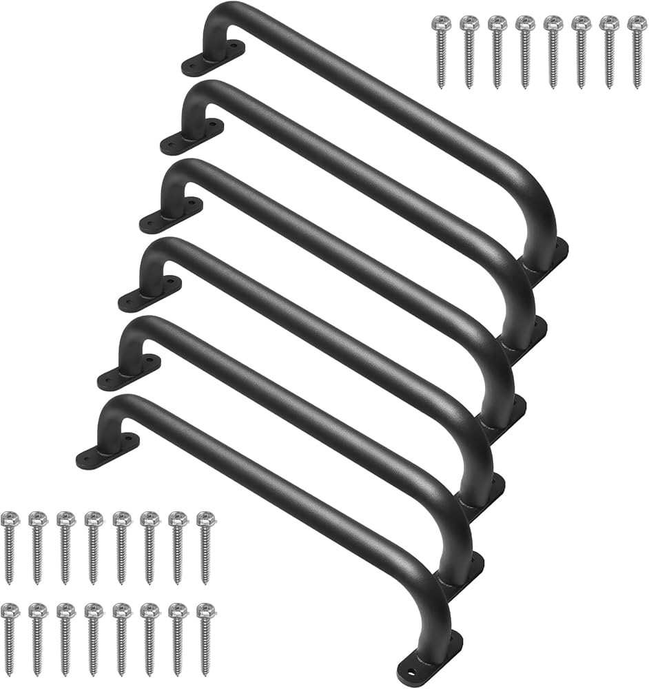 17 Inch Black Playground Accessories Handles Metal Pack of 6- Playset Handles, Swing Sets Attachm... | Amazon (US)