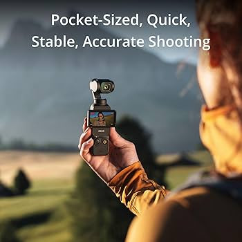 DJI Osmo Pocket 3 Creator Combo Gimbal Stabilizer with 1′′ CMOS & 4K/120fps Video, 3-Axis Sta... | Amazon (US)