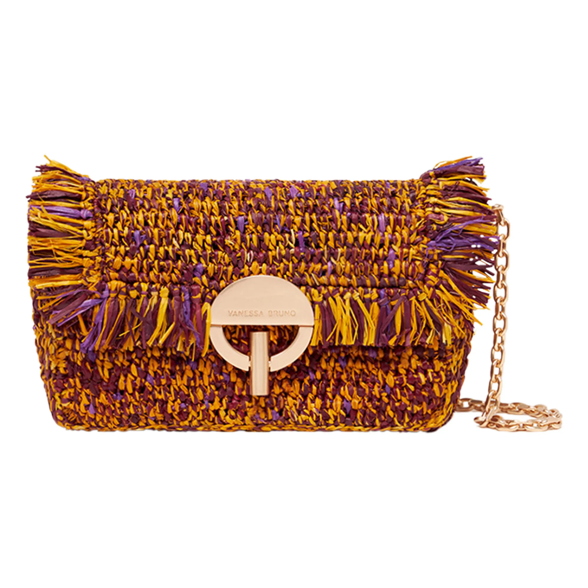 Sac Nano Moon Raphia Chiné | Jaune | Smallable