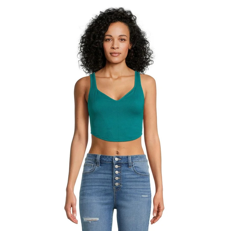 No Boundaries Juniors' Corset Bralette | Walmart (US)