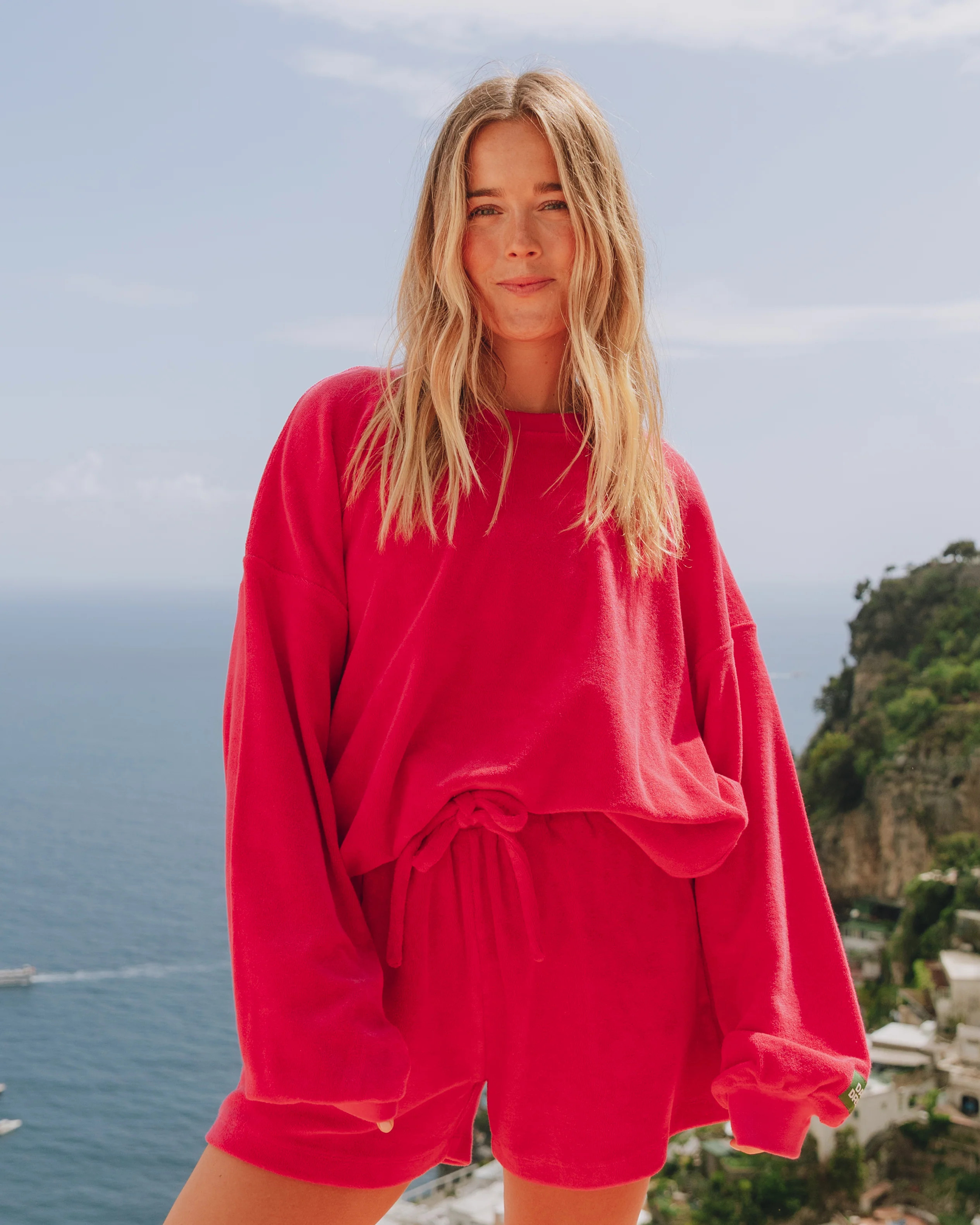 Terry Oversized Crew | Daily Drills