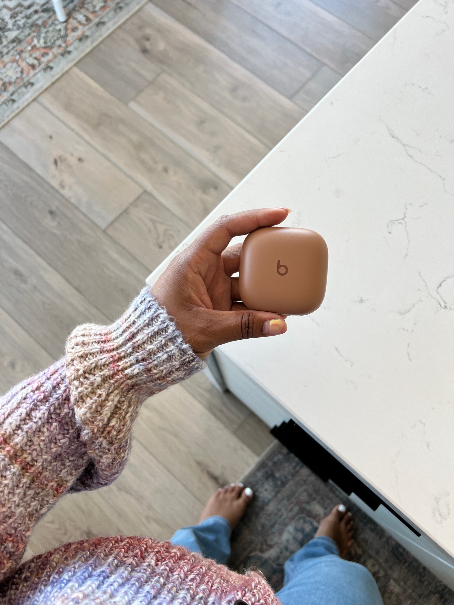 Kim K x Beats fit pro are so chic and fabulous quality! Color dune! 
Earbuds, beats by Dre, gifts for her