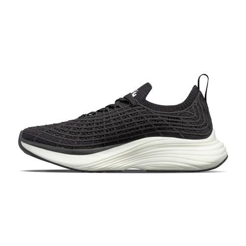 APL Women's Zipline Sneakers, Black/White, 5 Medium US | Amazon (US)
