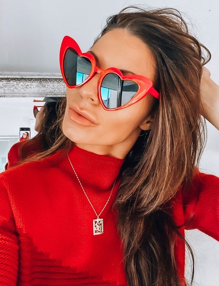 Valentine’s Day heart shaped sunglasses! I have in all 3 colors black, white, and red! ❤️ I love these and super cute to put into Valentine’s Day baggies! 


#heartsunglasses #sunglasses #valentinesday2024 #valentinesdayoutfit #vdaystyle #amazonfinds #amazonfashionfinds#amazonfashion #amazonstyle #amazonmusthaves #hearts #lookforless 

#LTKMostLoved #LTKSeasonal #LTKstyletip