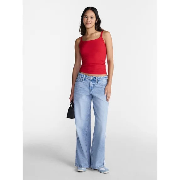 No Boundaries Low Rise Baggy, Juniors Sizes 00-20 | Walmart (US)