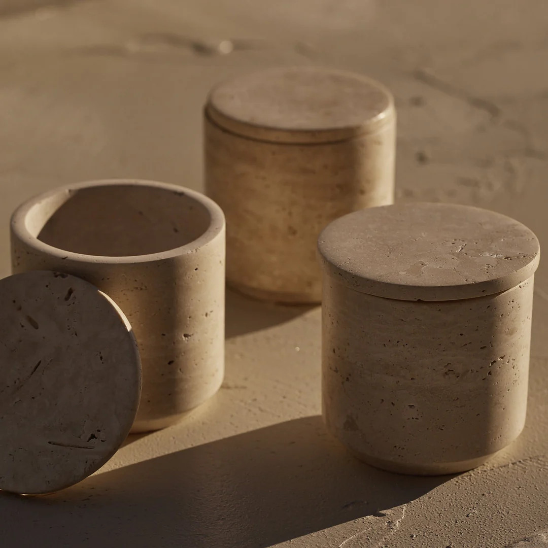 Travertine Canister | StyleMeGHD