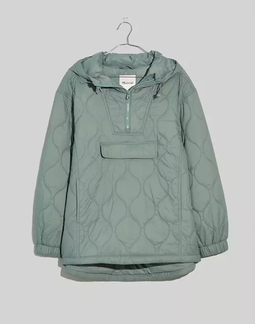 Quilted Packable Popover Puffer Jacket | Madewell