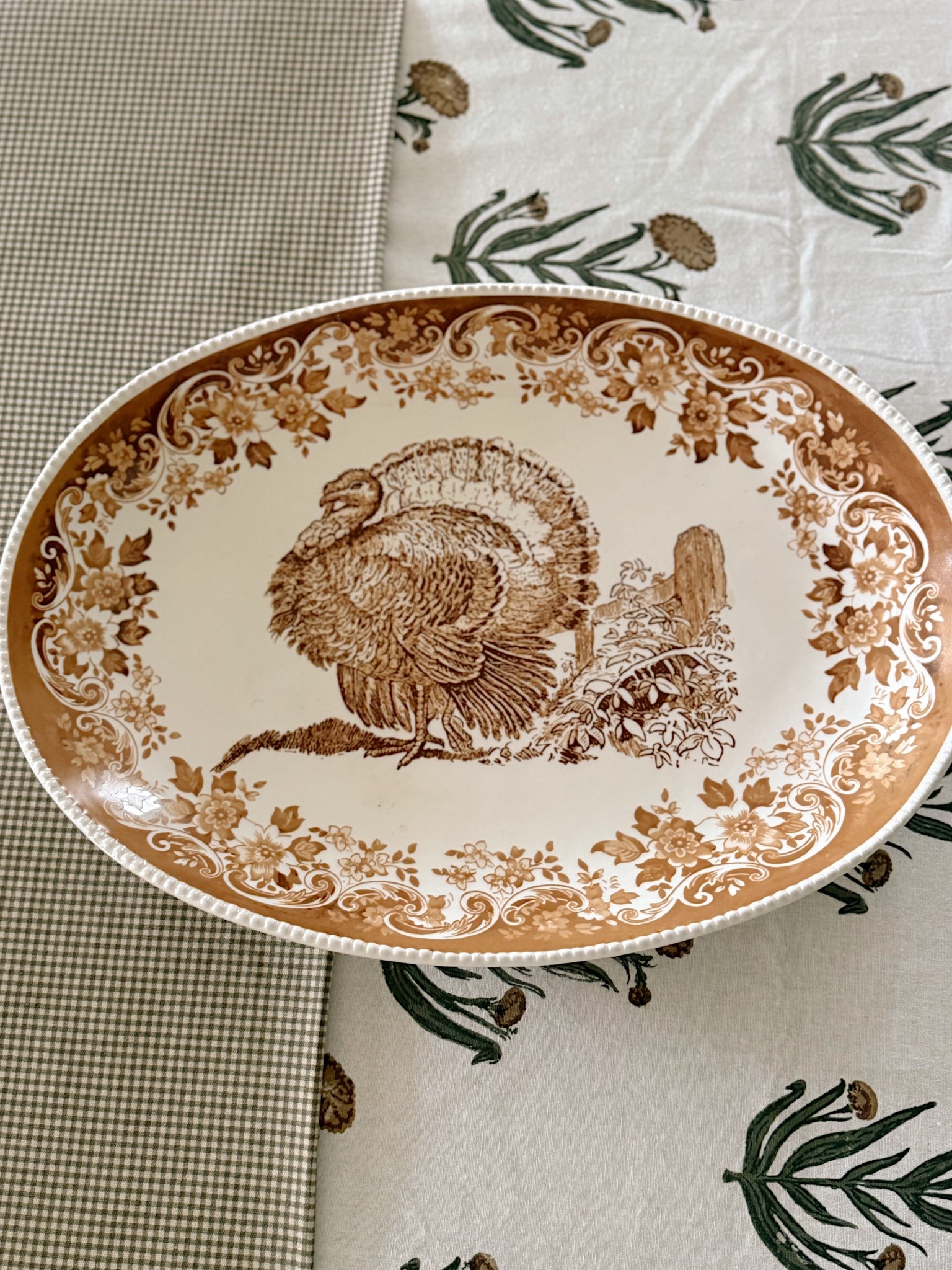 Cozy cottage turkey platter 🦃

#LTKHome #LTKSeasonal #LTKParties