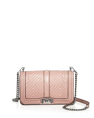 Rebecca Minkoff Love Geo Quilted Leather Crossbody | Bloomingdale's (US)
