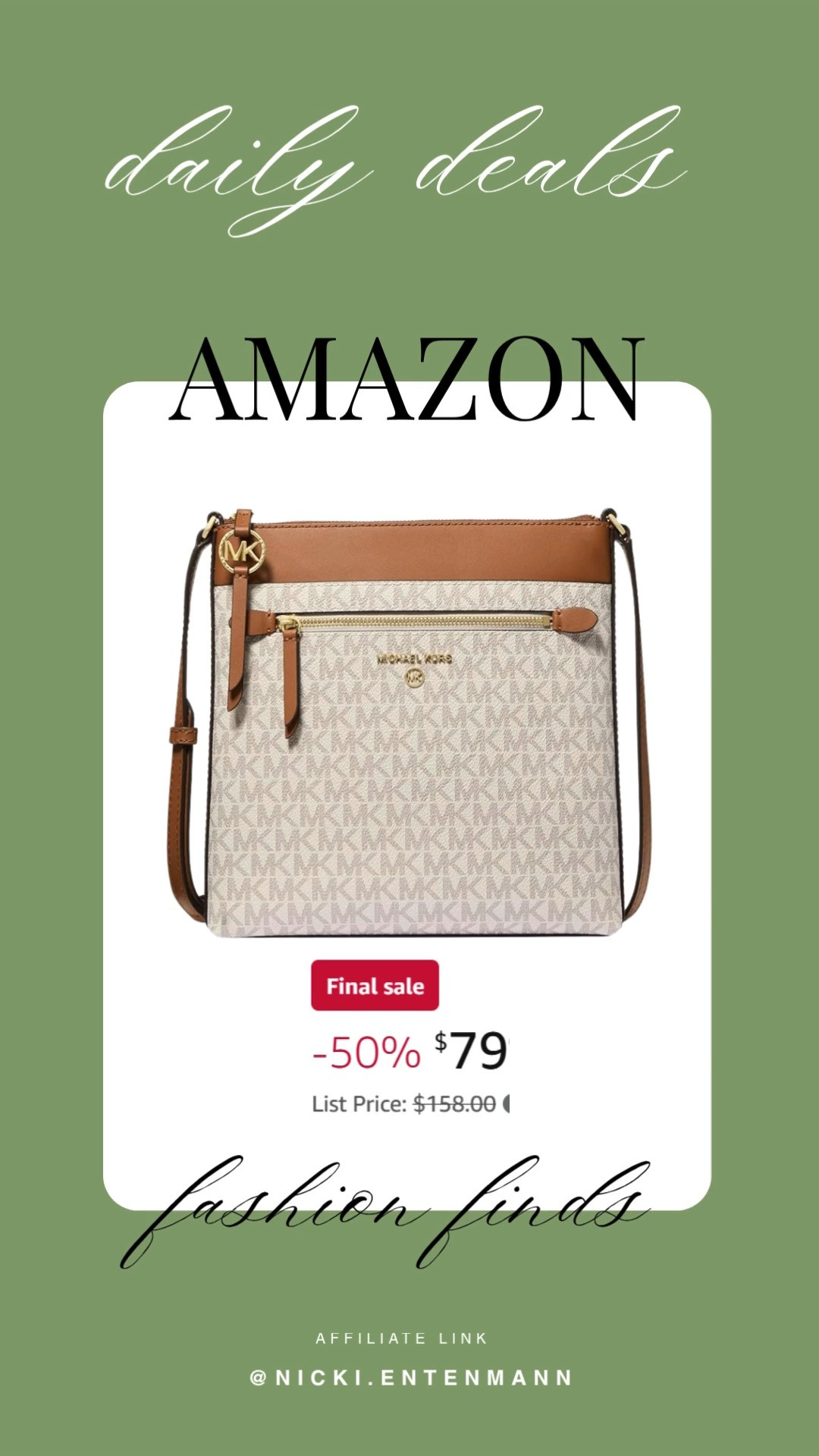 Slip into sleek Michael Kors Jet Set Charm flat crossbody: polished hardware, roomy interior, and effortless city-to-night carry that upgrades outfits with minimalist sparkle and hands-free confidence every single day.
#MichaelKors #JetSet #CrossbodyBag #FlatXbody #Handbag #DesignerBags #EverydayStyle #FashionAccessories #CityChic #StyleEssentials
 

 #LTKSaleAlert #LTKStyleTip #LTKItBag