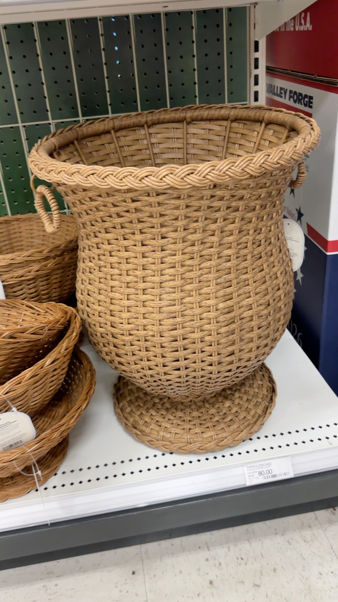 This was a best seller in my LTK shop this week! target urn, flower pot, woven, rattan, coastal, French, modern, entry, patio, porch, outdoor outdoors.

#LTKHome #LTKSeasonal