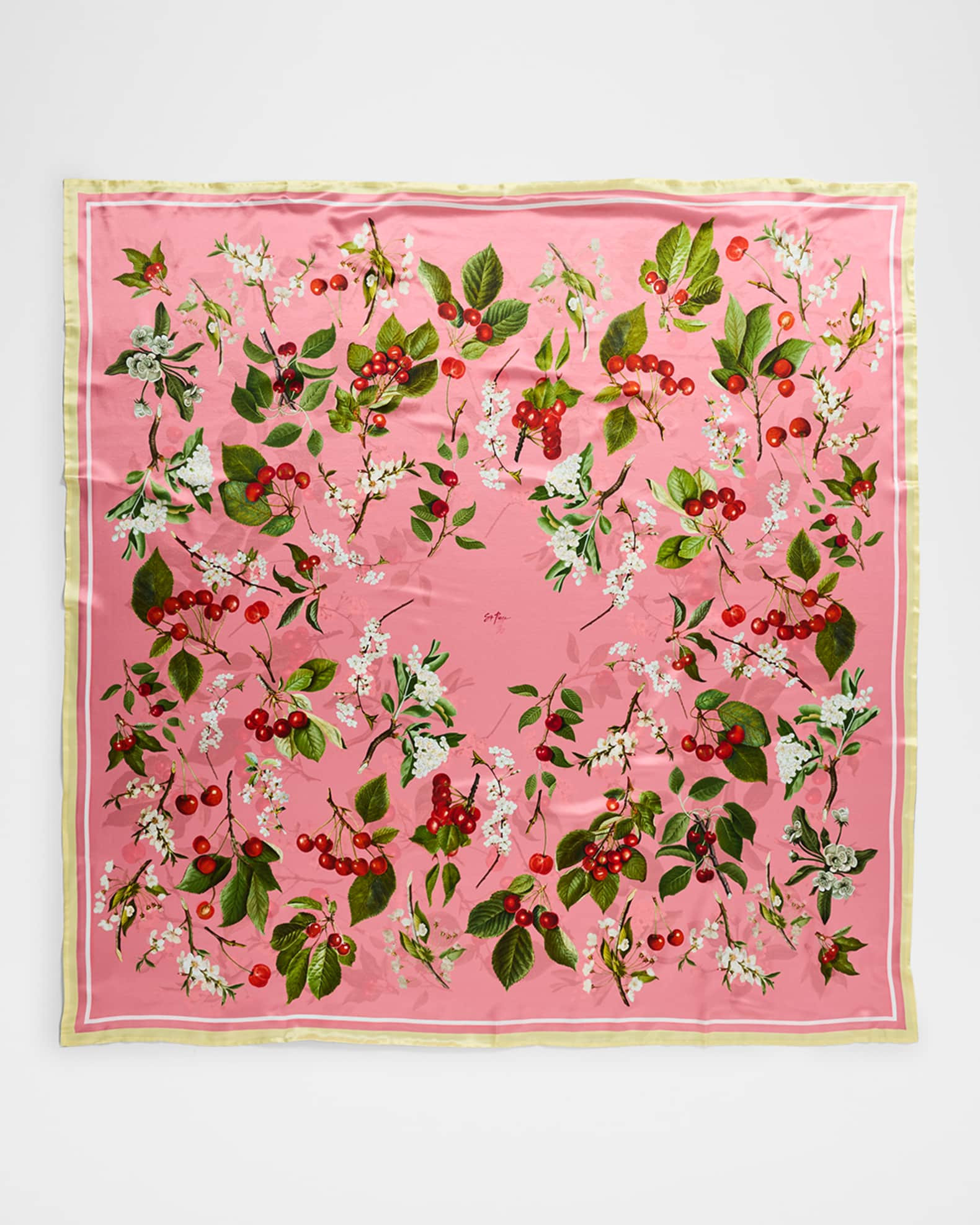 Amelia Double-Sided Silk Scarf | Neiman Marcus