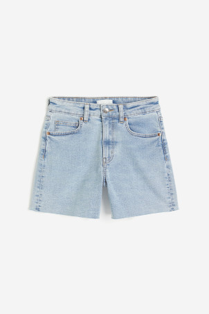 Denim Shorts - Light denim blue - Ladies | H&M US | H&M (US + CA)