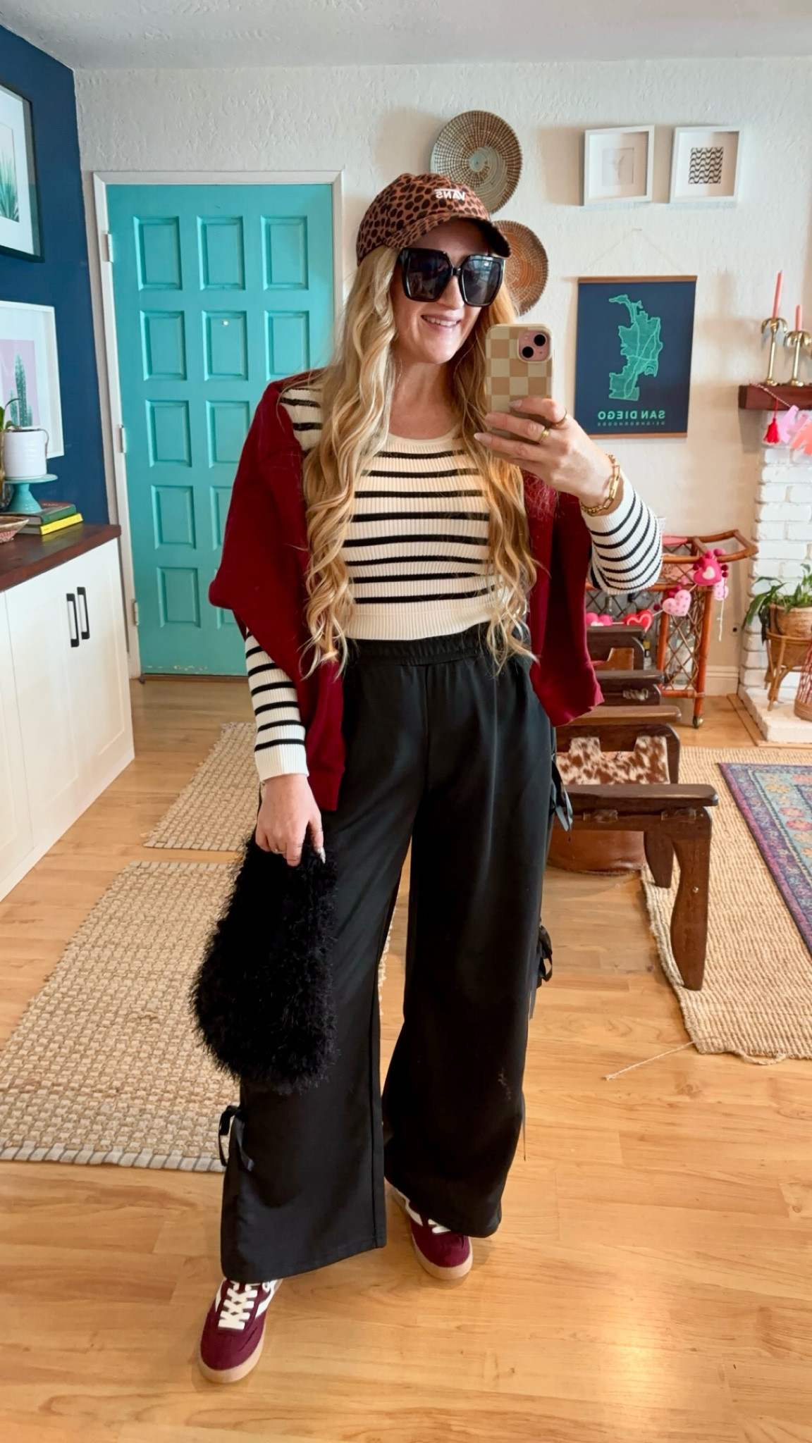 Trendy outfit ideas from Amazon! 

Wearing L in all tops and M in bottoms. Shoes fit TTS! 

Pleated skirt, pencil skirt, preppy look, loafers, burgundy sweatshirt, bow tie pants, track pants, bow sweater, bow cardigan, striped shirt, furry bag, evening clutch, brown purse, affordable purses, lace pants, affordable style, affordable outfit ideas, Amazon style, ways to wear, styling ideas, track pants outfit 

#LTKStyleTip #LTKFindsUnder50 #LTKFindsUnder100