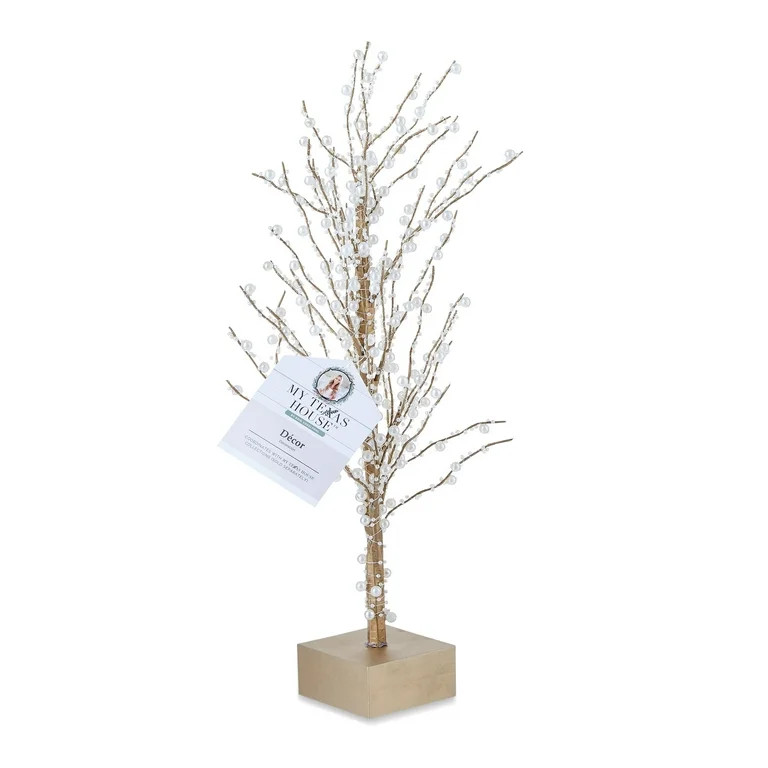 My Texas House Gold Pearl Tree Decoration, 18" | Walmart (US)
