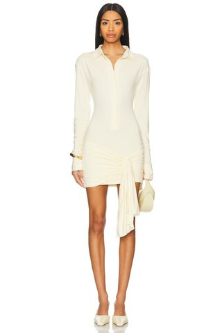 Soho Mini Dress in Cream | Revolve Clothing (Global)