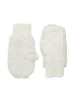 Faux Fur Mittens | Saks Fifth Avenue OFF 5TH