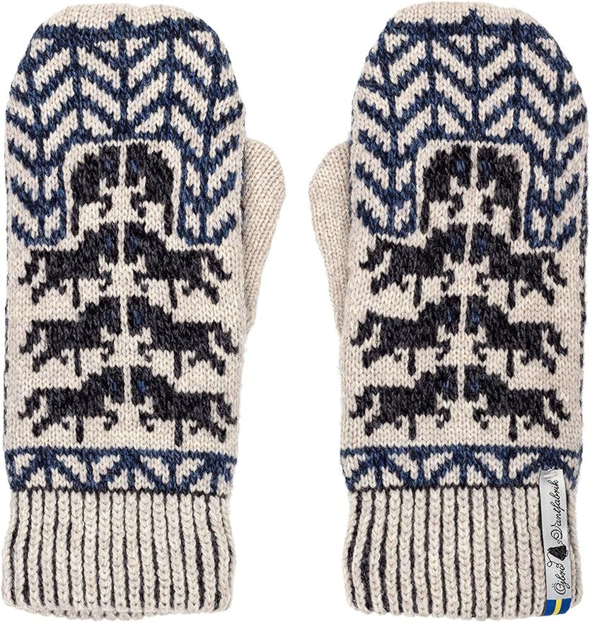 Öjbro Swedish made 100% Merino Wool Soft Thick & Extremely Warm Mittens (as Featured by the Rayn... | Amazon (US)